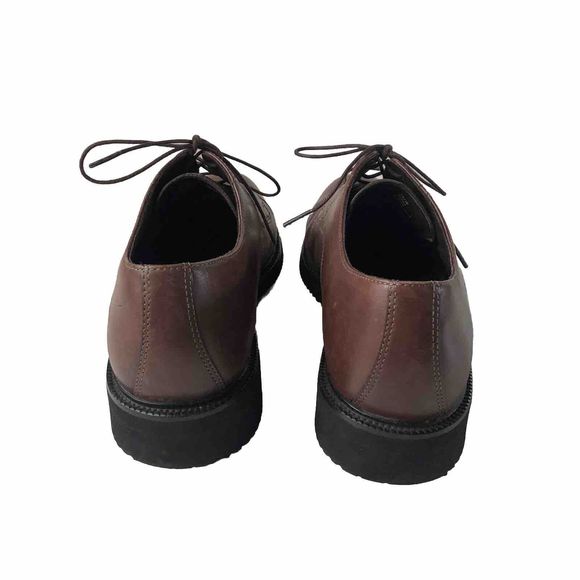 Rockport Dressports Men\'s Comfort Shoes Size 10 1/2 W Leather Brown main image 4